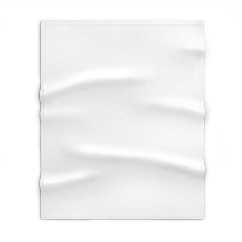 Lightweight Throw Blanket - Ivory + Navy