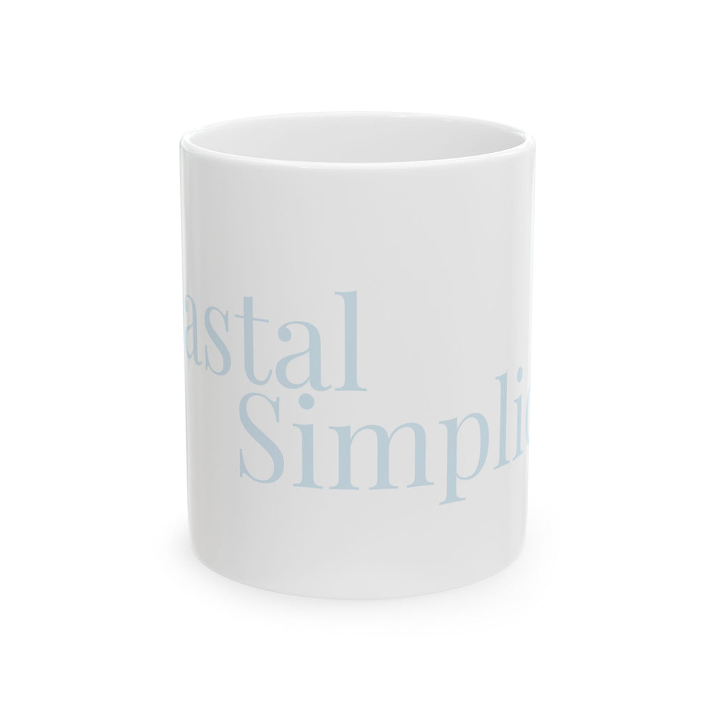 Classic "Coastal Simplicity" Mug