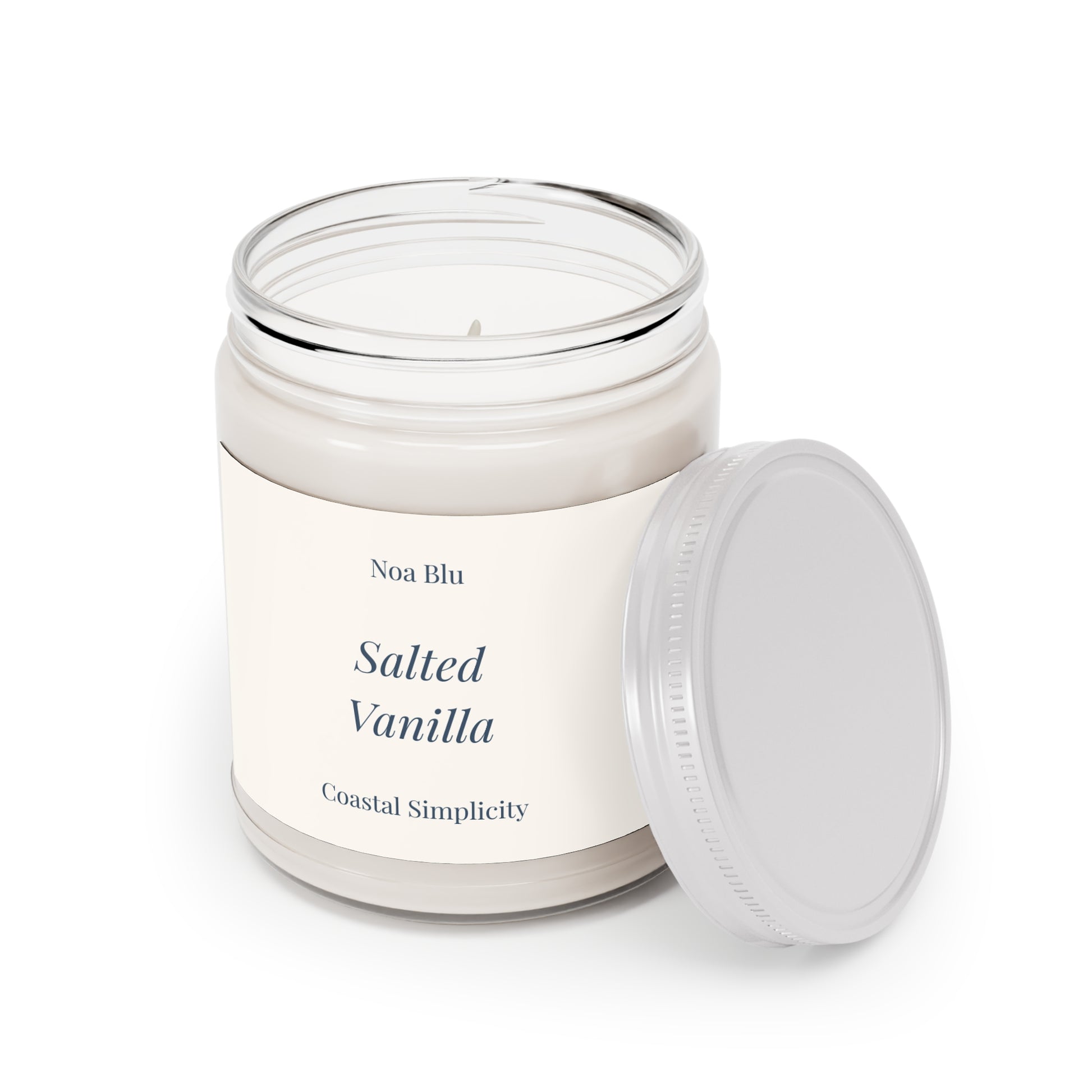 Salted Vanilla Scented Candle